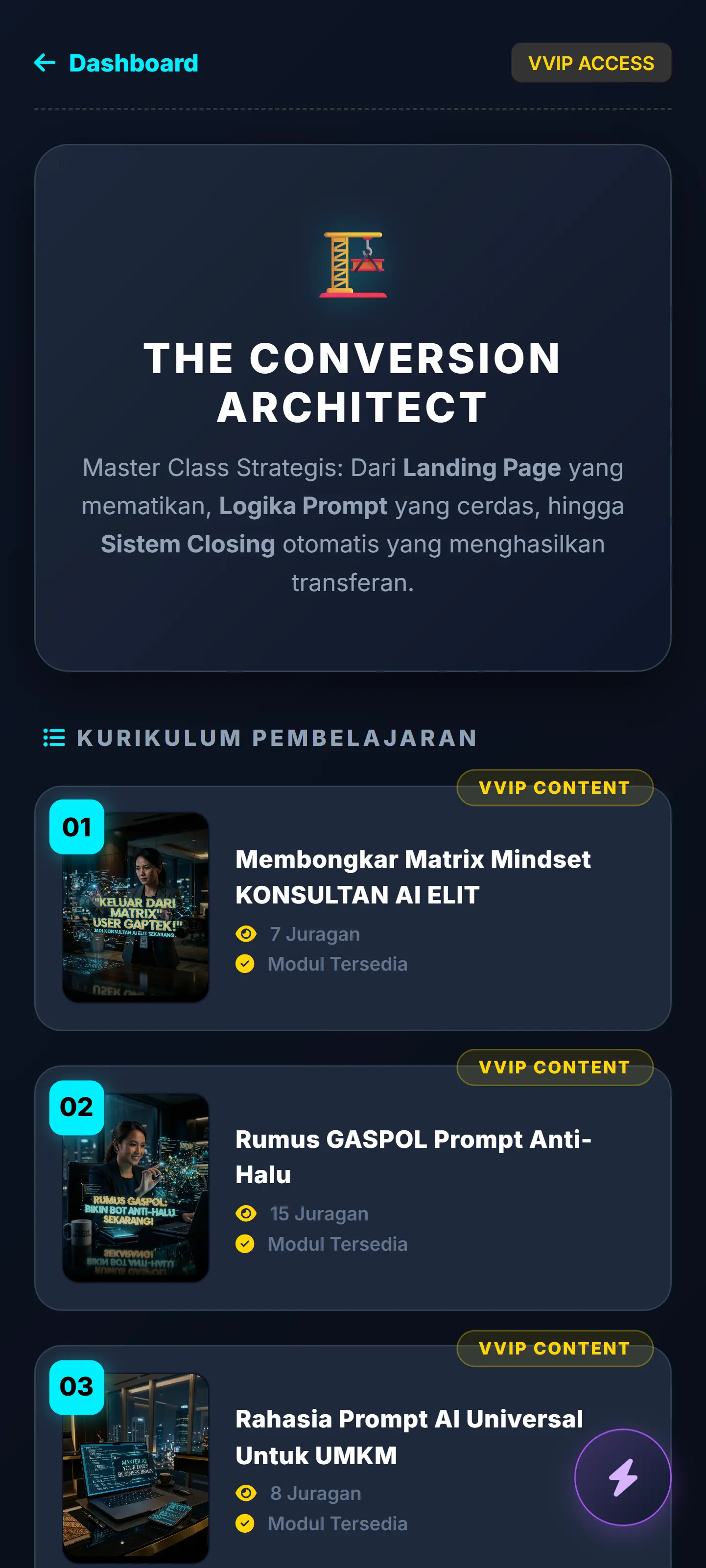 🚀 BLUEPRINT \"THE CONVERSION ARCHITECT\": JELMAKAN AI JADI MESIN CETAK TRANSFERAN OTOMATIS!